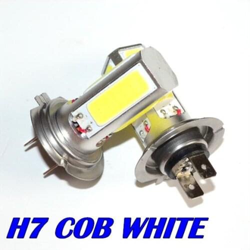 2 X H7 cob Chip H7 H11 H4 H3 H3 COB chips 20W LED Driving Fog Bulbs Lamp Headlight Car led running light 12V