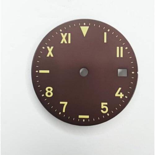 Watch Parts 29mm Sterile Dial Luminous Watch Dial Luminous Suitable For ETA 8215 2836 Mingzhu DG 2813 Miyota8215 821Amovement 38