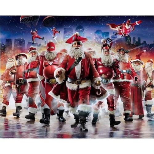 Diy Diamond Painting Santa Claus&Pirates of the Caribbean Cross Stitch Mosaic Diamond Embroidery Full drill square/round WG1879