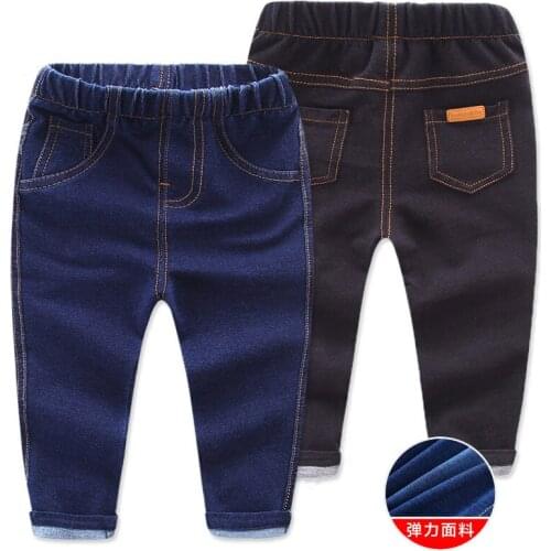 Girls Jeans Baby Kids Jeans for Children Boys Girls Leggings Kids Skinny Pants Toddler Pants Girl Kids Pants for Boy Cotton 1-5Y