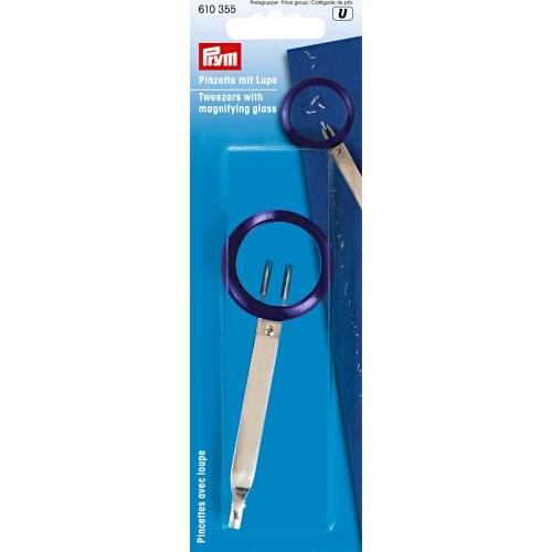 Germany Prym with magnifying glass tweezers 610355