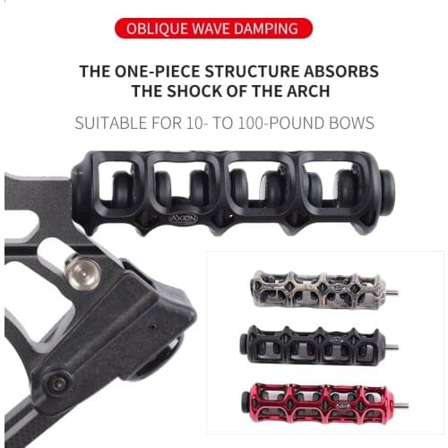 Metal Archery Tag Recurve Bow Carbon Fiber Arrow Stabilizers for Shooting