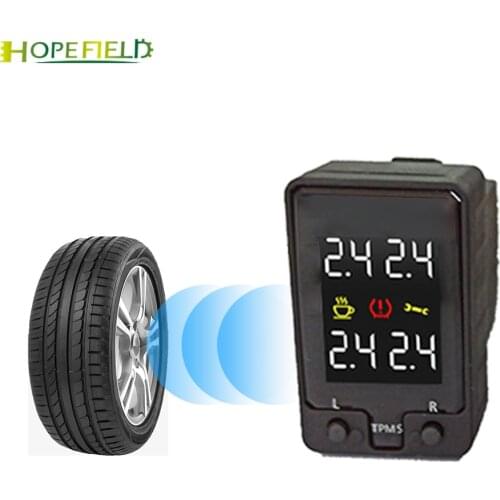 Tire Pressure Monitor No Sensor LCD Display OBD TPMS Replacement Parts For Toyota Auris 2012 Sienna Highlander 2014 Corolla