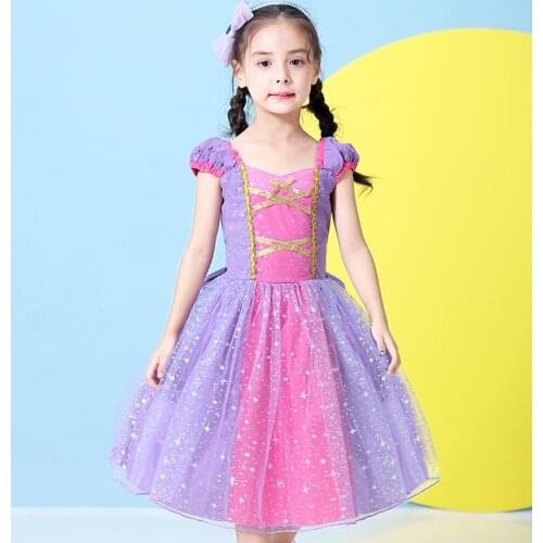 Easter Fancy Princess Dress Halloween Snow White Cosplay Dress up Kids Summer Birthday Girls Disguise 1-5Years