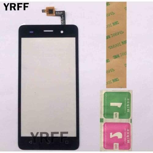 Touch Screen Digitizer For BQ BQS-5020 BQS 5020 Strike Touchscreen Panel Front Glass Lens Sensor Replacement Tape Wipes