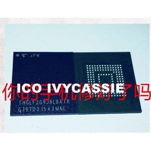 THGLF2G9J8LBATR UFS2.0 128GB eMMC NAND Flash Memory IC Chip Soldered Ball Pins