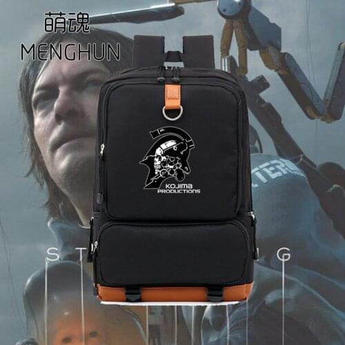 Death Stranding Concept High Capacity Nylon Backpack Gamer Gift Bag School Backpacks