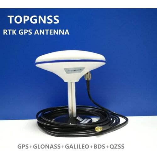 ZED-F9P module High precision RTK GPS base statio SMA Male TNC-SMA connector eceiver magnet RTK GPS GNSS GLONASS GALILE ANTENNA