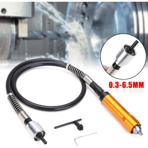 0.3-6.5mm Portable Flexible Shaft Tool Electric Grinding Drill Chuck Flex Shaft Tool Set For Grinder Engraving Machines