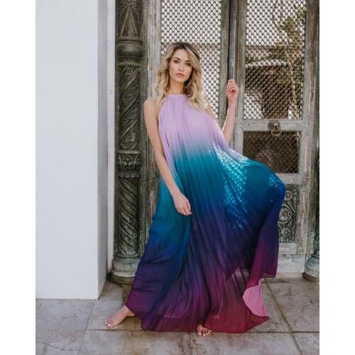 AOMEI Summer Chiffon Dresses