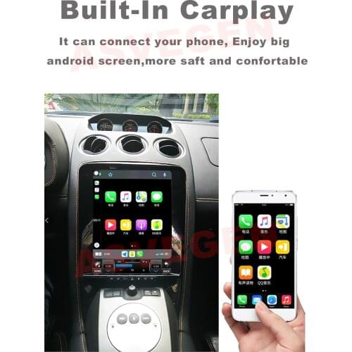 12.1'' Android 10.0 6G+128G Tesla Car Screen For Lamborghini Gallardo 2004-2015 With Carplay Radio Stereo GPS Navigation Player