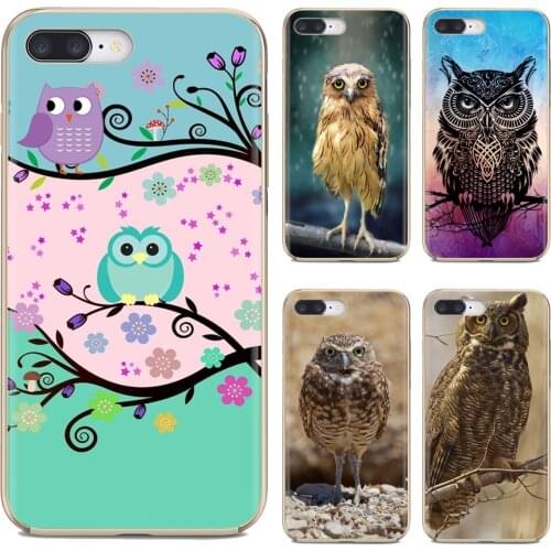 Soft Shell Cover animals birds owl Trees wallpaper For ZTE Blade A910 A610 A530 A510 For Oneplus One plus 3T 5T 6T 6 7 8 7T Pro