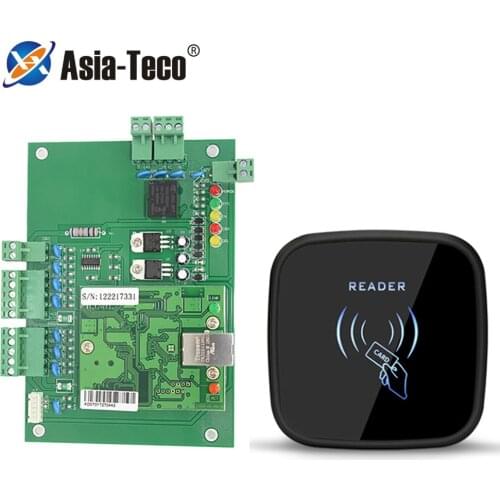 Four Door Network Access Control Panel Board With Software Communication Protocol TCP/IP Board WG Reader Access Control Kits