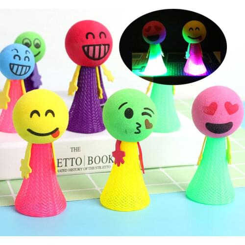 Kids Jump Bounce Elf Fly Man Fiddle Fidget Children Adult Funny Sensory Toy Kid Child Gift ZXH