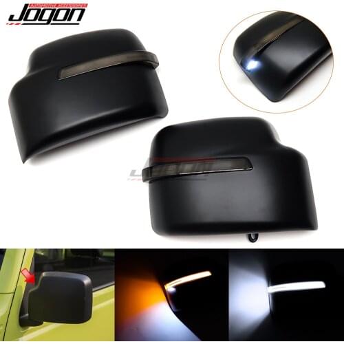 For Suzuki Jimny JB64W JB74W 2019 2020 LED Dynamic Turn Signal Light Puddle Side Wing Mirror Sequential Indicator Blinker Lamp