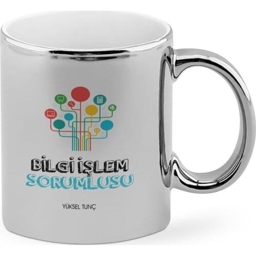 Personalized Professional Information Processing In Charge Of Chrome Mug Cup-1