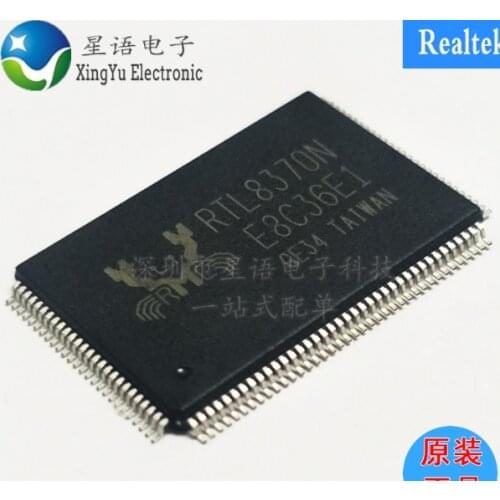 Xinyuan RTL8370 8370 RTL8370N RTL8370N-CG QFP 1PCS integrated circuit IC chip in stock