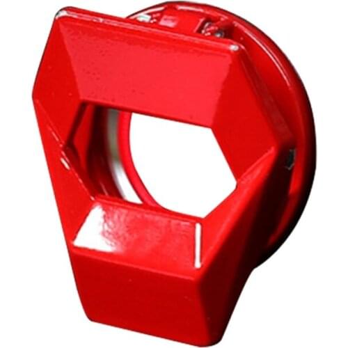 Car Start Stop Button Protection Cover Carbon Fiber Universal Car Push Switch Cover Engine Ignition Switch QW