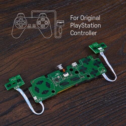 8BitDo Mod Kit for Original PlayStation Bluetooth Gamepad for Classic Controller for Windows Android macOS Nintendo Switch