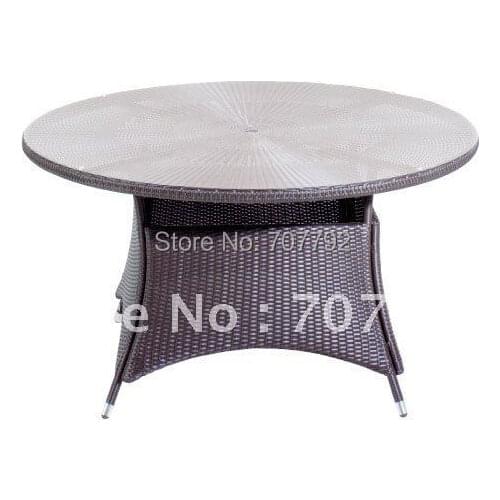 Hot sale SG-12021S Urban new style dining round wicker table