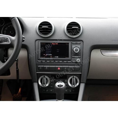For Audi A3 Android Radio Tape Recorder 2008-2012 Car Multimedia Player Stereo Tesla Head Unit GPS Navigation No 2din Autoradio