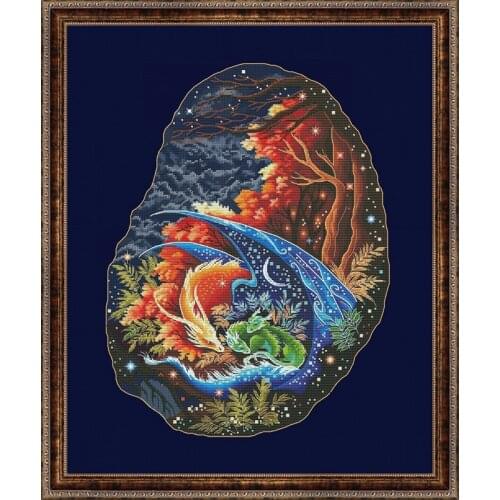 ZZ1333 DIY Homefun Cross Stitch Kit Packages Counted Cross-Stitching Kits New Pattern NOT PRINTED Cross stich Painting Set