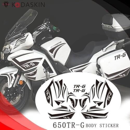 KODASKIN Motorcycle body sticker 2D Decal Emblem Decal Stickers for 650TR-G