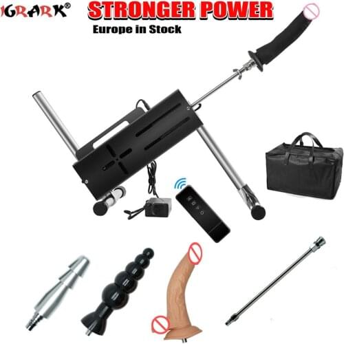 2020 New 70W power Middle-level Sex Machine, Quiet stable, Remote Control Love machine with Attachments