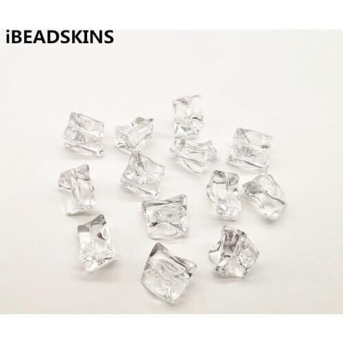 New arrival! 19X13mm 180pcs clear acrylic irregular shape beads for Earrings accessories parts,hand Made Jewelry Earring DIY