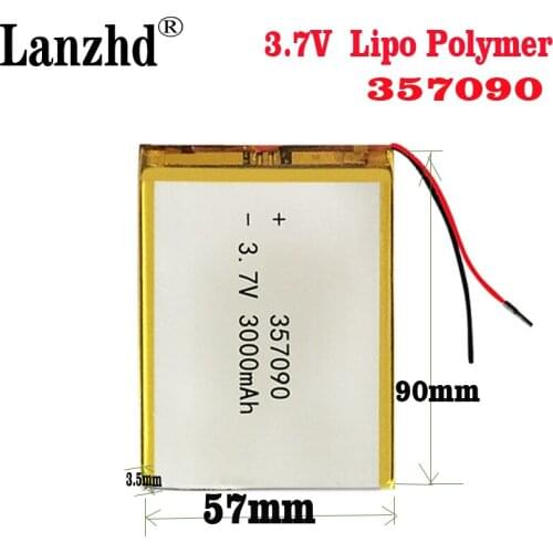 50pcs 7 Inch Tablet Computer 357090 5000mAh battery Suo Lixin S18 Plate GS-700 Tricolor E-book U25GT