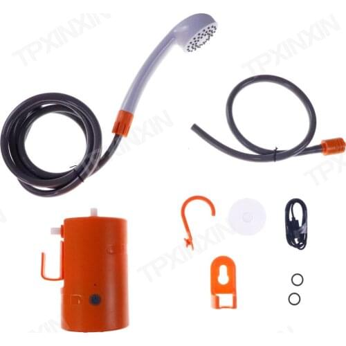 TPXINXIN Portable Car Washer Camping Shower High Pressure Car Shower Washer Outdoor Travel Take Shower Set