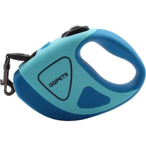 Legendog Dog Leash Harness Nylon Automatic Retractable Traction Rope With LED Flashlight For Small Large Pet Supplies