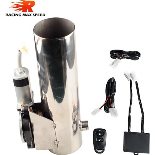 2 2.25 2.5 3 inch 3.0" I Type Electric Exhaust Catback Downpipe E-Cutout Valve System Remote Kit For AUDI BMW Honda Accord