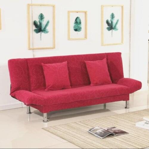Living room folding sofa bed two new variable 3 seat single sitting bed small pink backrest dual-use