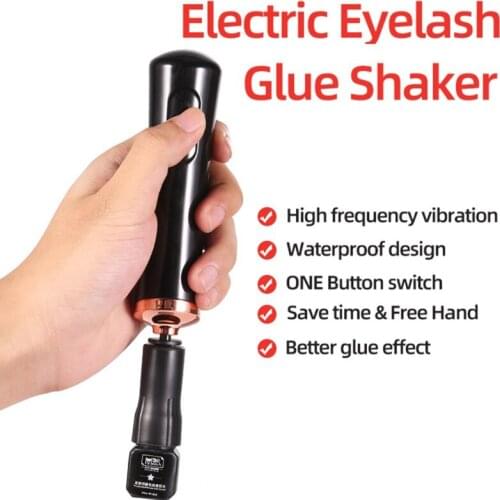 Eyelash Glue Shaker Electric Wake-Up Device For Eyelash Glue Makeup Tool Fast And Efficient Releasing Hands