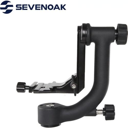 Sevenoak SK-GH01 Gimbal Head for telephoto lenses 360 panning base and swingging arm max camera weight 30LBS
