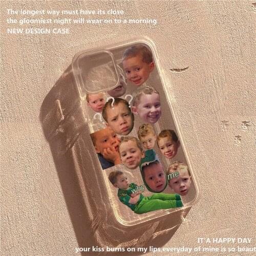 Cute Luxury Shockproof Silicone Phone Case For iPhone 11 7 8 6 6S Plus X XR XS 12 Pro Max Case Transparent Protection Back Cover