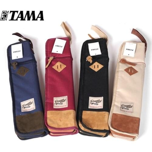 TAMA TSB12 Powerpad Series Drumsticks Bag for Drum Sticks or Mallets Fit 6 Pairs, 4 Colors Available