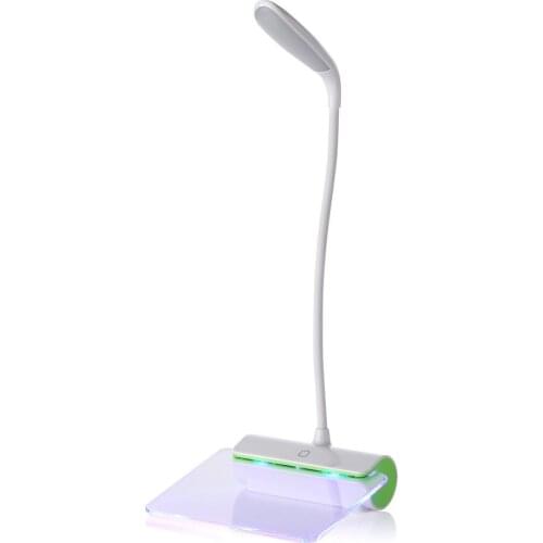 LED Table Lamp With Message Board Portable USB Reading Lamp Universal Eye Protecting Desk Light For Studying Working