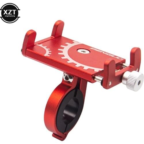 New aluminum alloy bicycle mobile phone holder bicycle handlebar bracket GPS mounting bracket check
