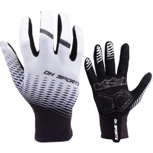 Cycling full finger Gloves Sport Shockproof Anti Slip MTB Touch Screen Bicycle Gloves Men Women Long Finger Bike Glove