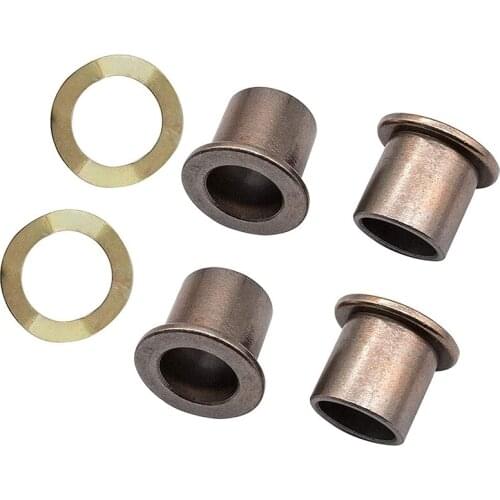 Spindle Bushings Upper and Lower Bushings Bronze, King Pin Wave Washer, for Club Car Precedent Golf Carts 102288201