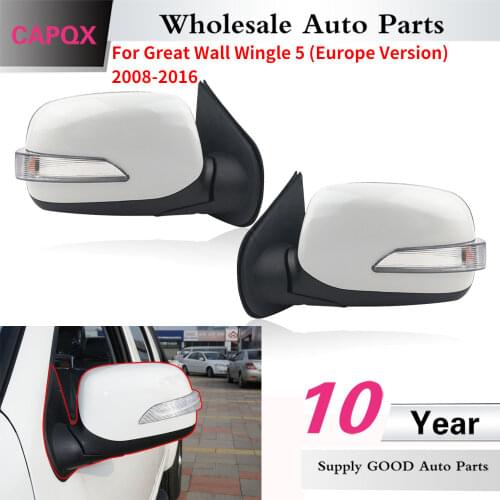 CAPQX 1Pair of 5pins High Quanlity Outside Rearview mirror assamly For Great Wall Wingle 5 (Europe version)2008-2016