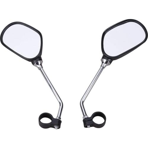 1 Pair Bike Mirror 360°Rotation Back Rearview Mirror Wide Angle Handlebar Bicycle Cycling Mirror