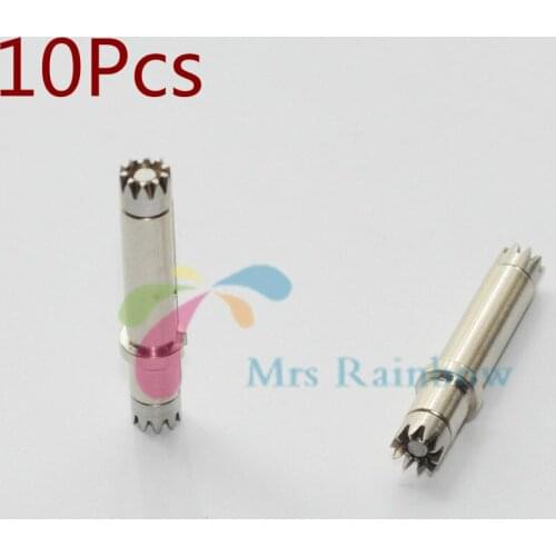 10xDentist Low Speed Handpiece Drive Shaft For Dental E Type Latch Contra Angle
