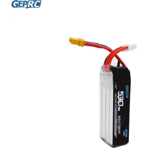 GEPRC 4S 530mAh 90/180C HV 3.8V/4.35V LiPo Battery Suitable Cinelog Series For RC DIY FPV Quadcopter Drone Accessories parts