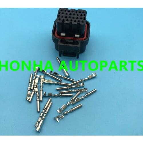 Free shipping 1 pcs/lots 26 Pin/way two types AMP Tyco ECU Automotive Connector Socket 1473416-1