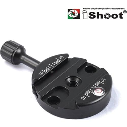 IShoot 360 Fluid Panoramic Panorama Head for RRS SIRUI Arca-Swiss BENRO MARKINS SUNWAYFOTO Camera Tripod Ball Head Quick Release