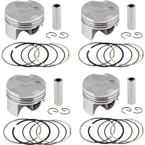 Motorcycle STD Bore Size 67mm 4Set Piston Kit & Rings For HONDA CBR600 F5 2003-2005 13101-MEE-000 CBR 600Motorcycle Piston Rings