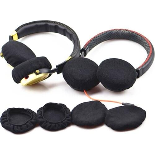 Over Ear Headphones Dustproof Cover Cushion Sponge Ear Pads Protective Cover 80mm-110mm Small Large Size